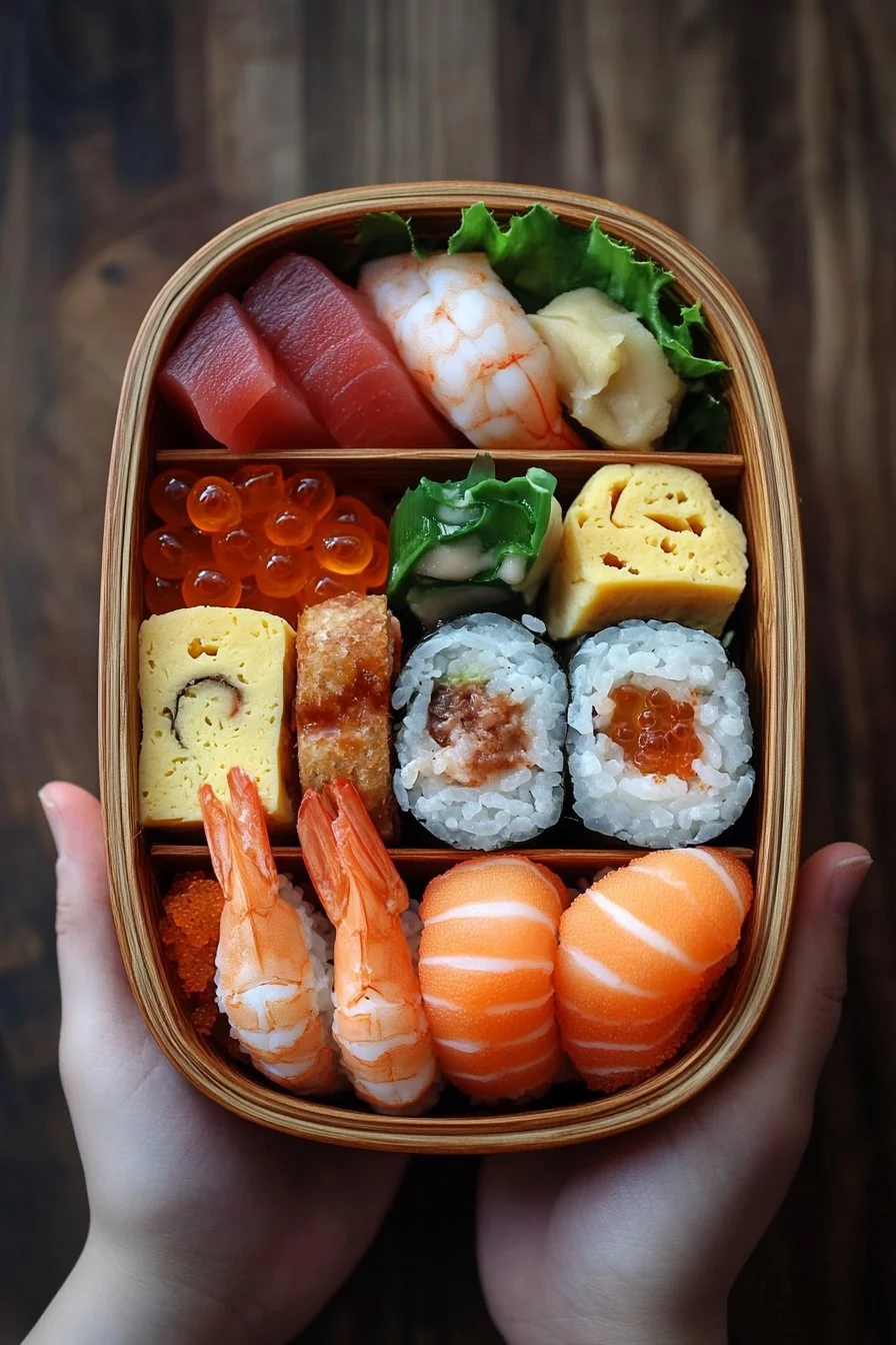 Haz tu propio bento 🍱🌸🍤🍡🍙