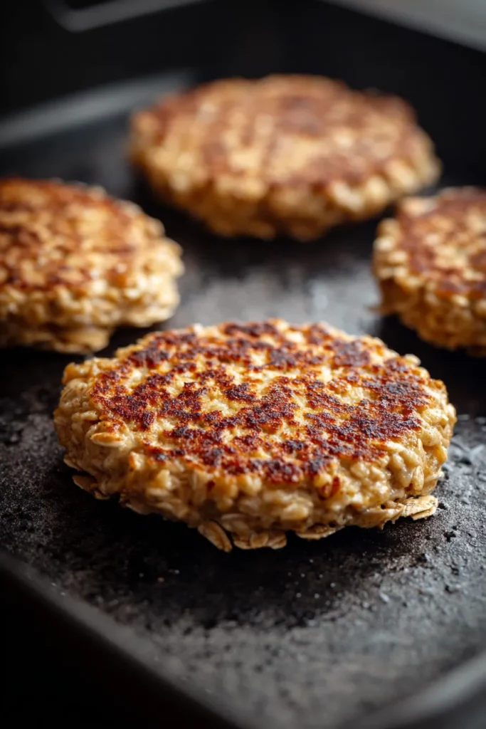 Panqueques de avena y manzana
