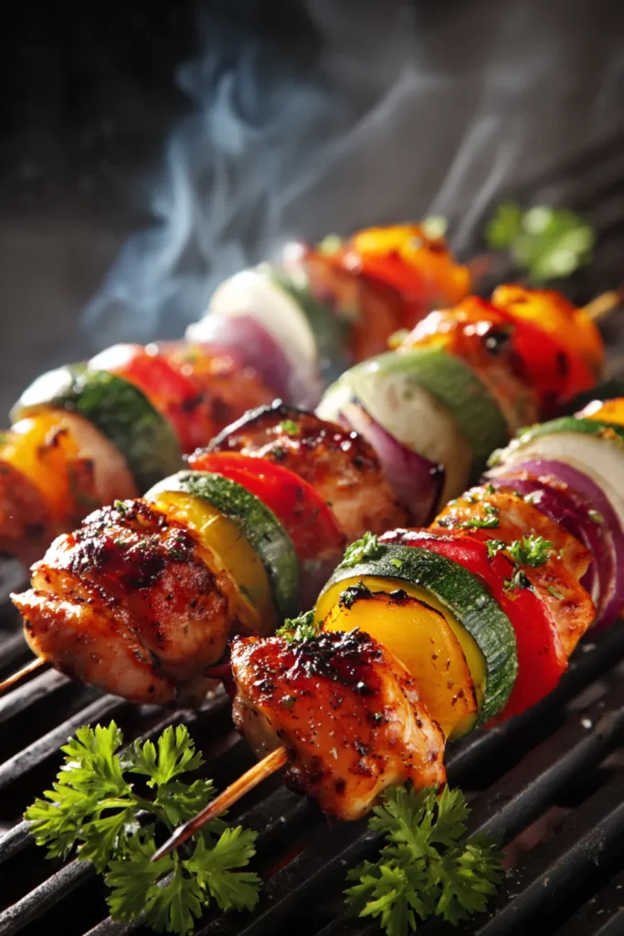 Brochetas de Pollo
