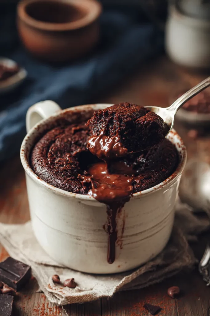 Brownie en Taza