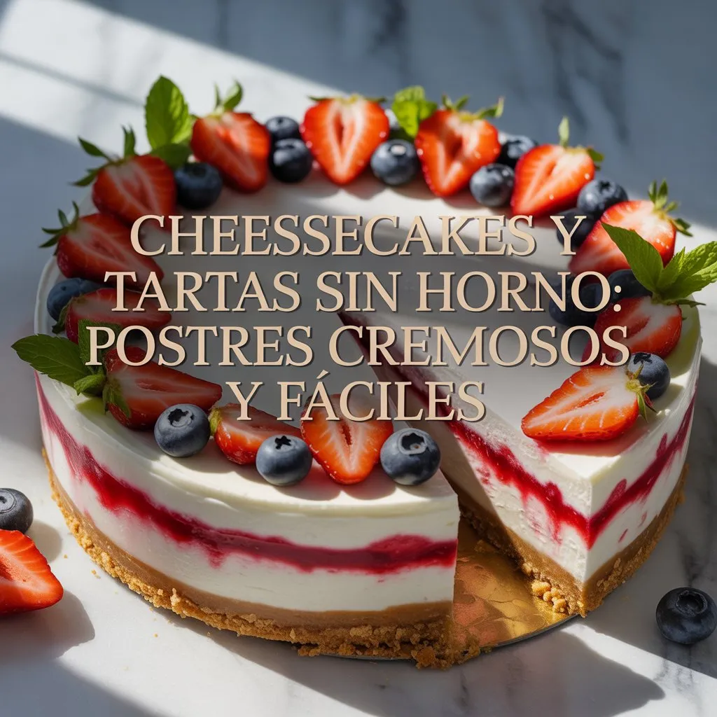 Cheesecakes y Tartas Sin Horno Postres Cremosos y Fáciles
