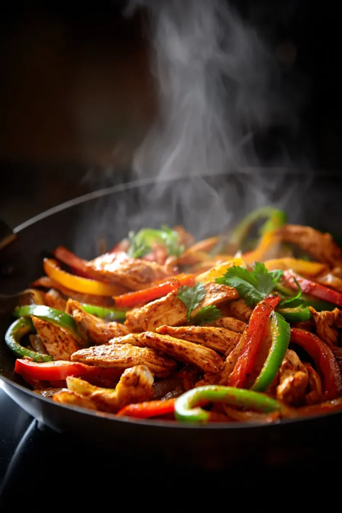 Fajitas de Pollo