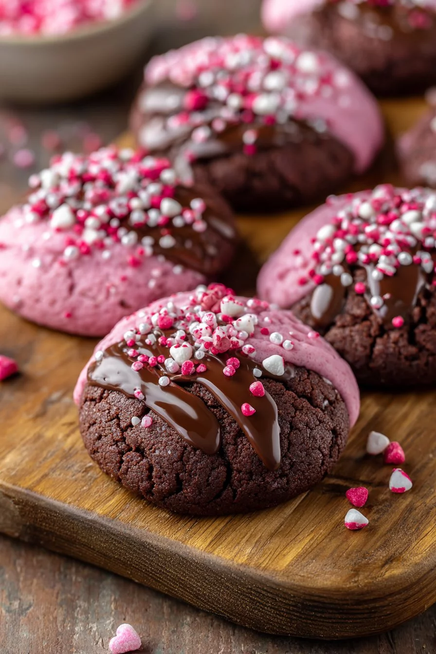 Galletas de Ganache para San Valentín