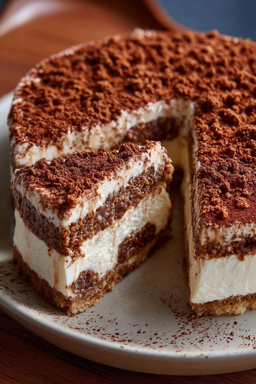 Tarta De Café Sin Horno