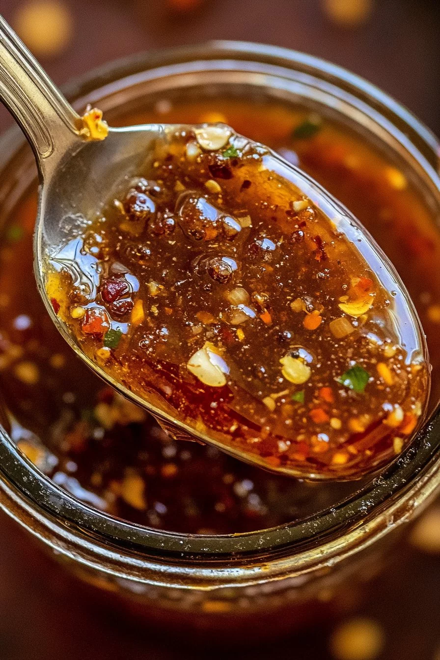 Salsa de Miel Picante Casera