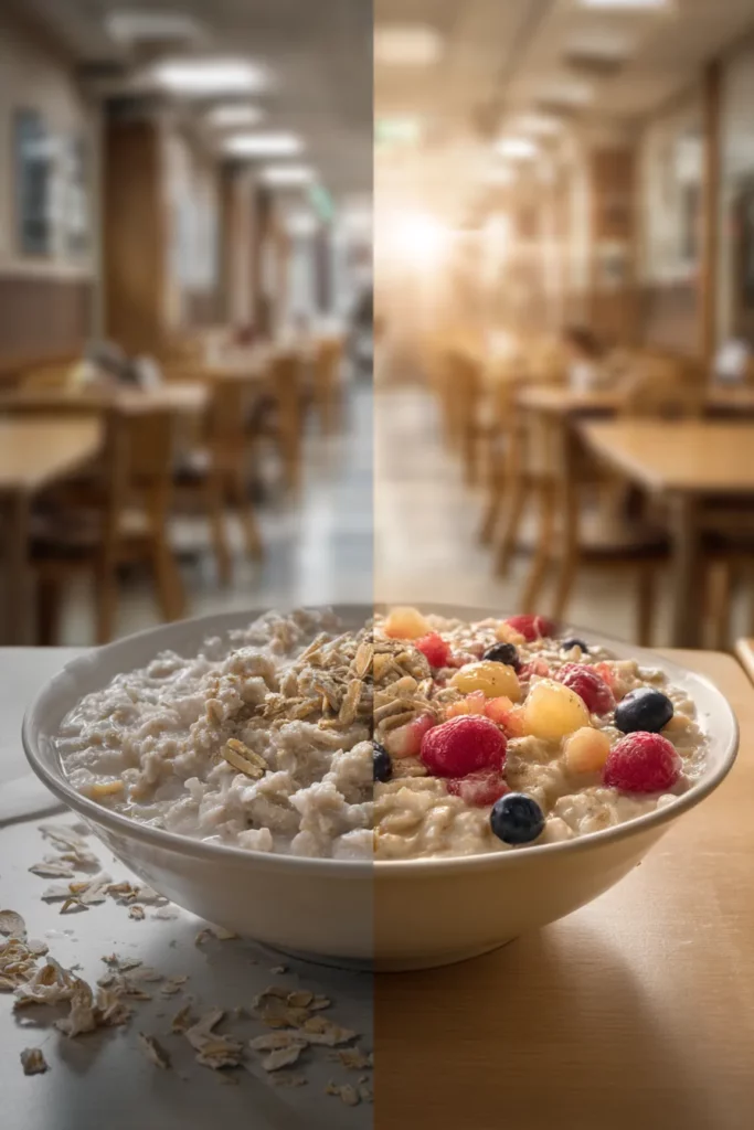 Transformación de la avena
