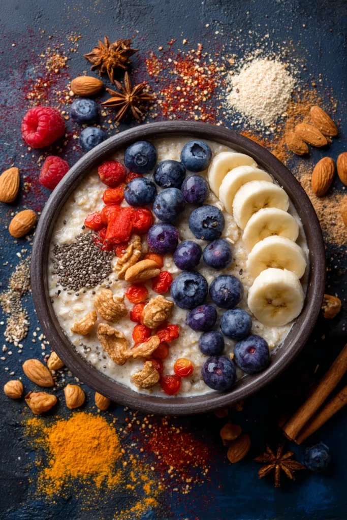 Avena como lienzo