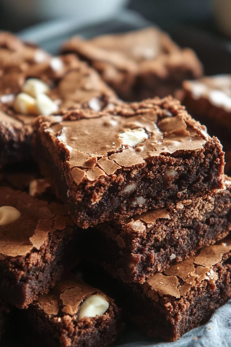 Brownies de Chocolate Blanco