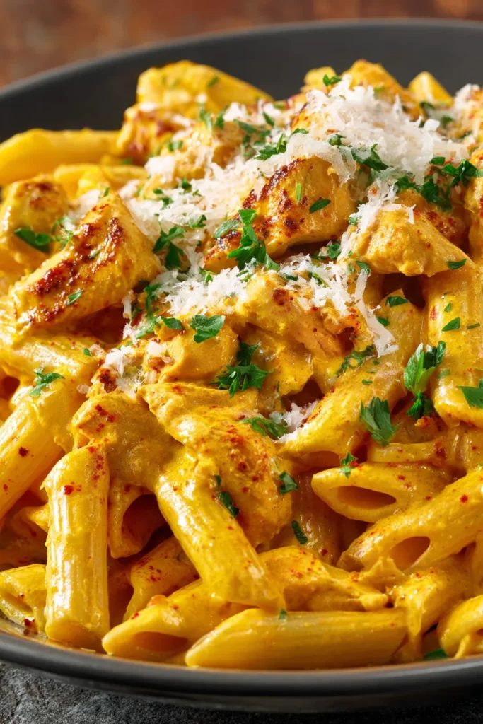 Pasta Cremosa con Pollo