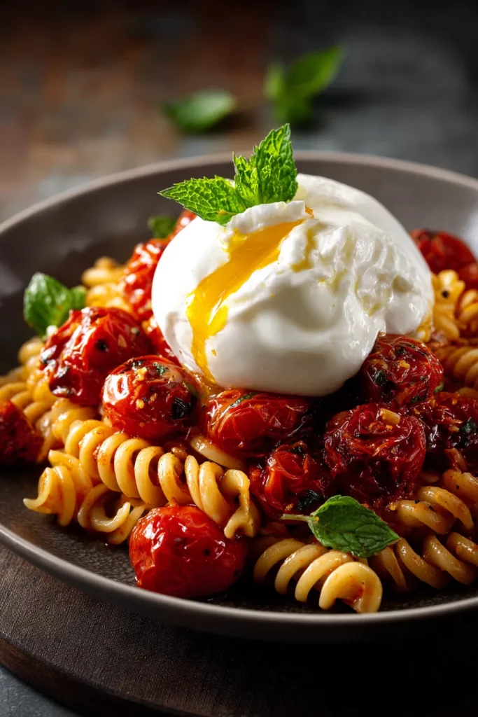 Pasta con Burrata