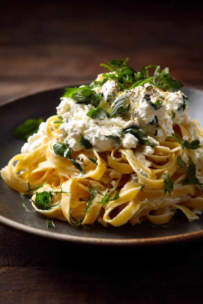 Pasta con Ricotta