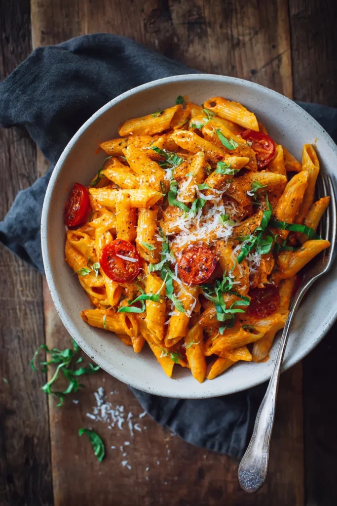 Pasta de Tomate y Ricotta