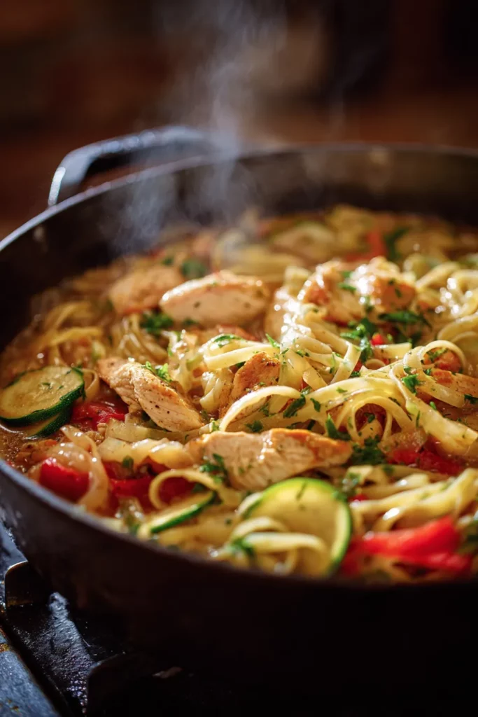 Pasta en Una Olla