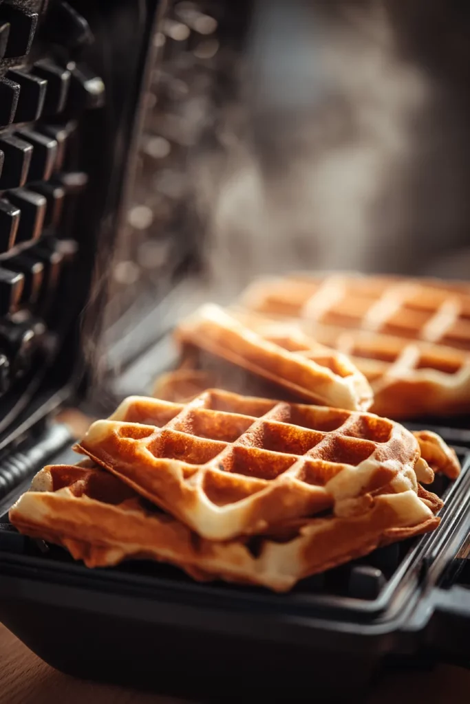 Waffles crujientes perfectos