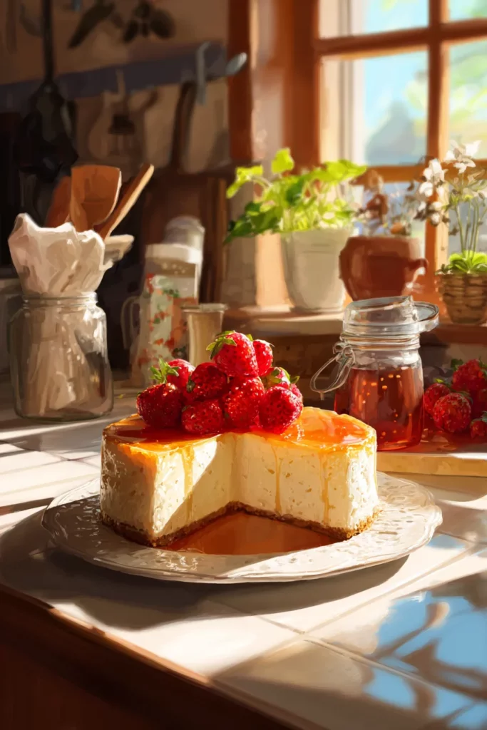 Primer recuerdo de tarta de queso