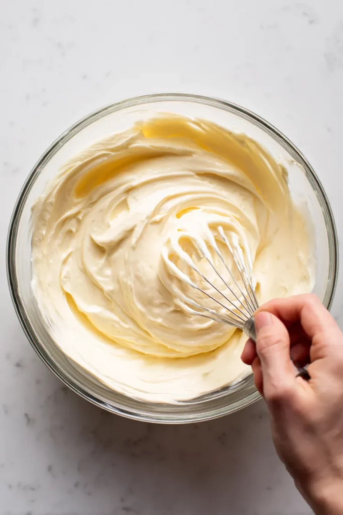 Relleno Cremoso De Tarta De Queso