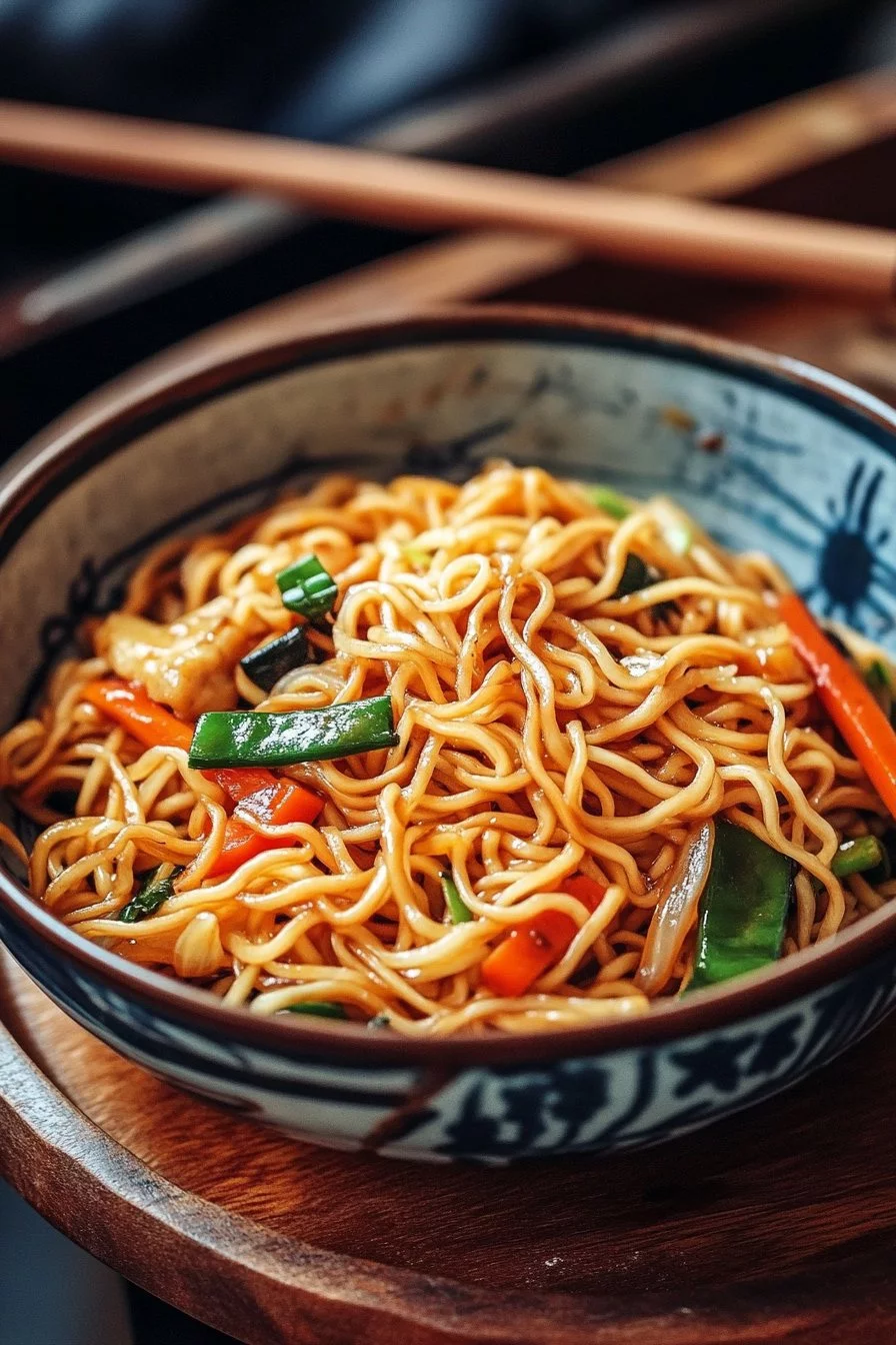 Fácil Lo Mein de 15 Minutos - ¡Mejor que la Comida para Llevar!