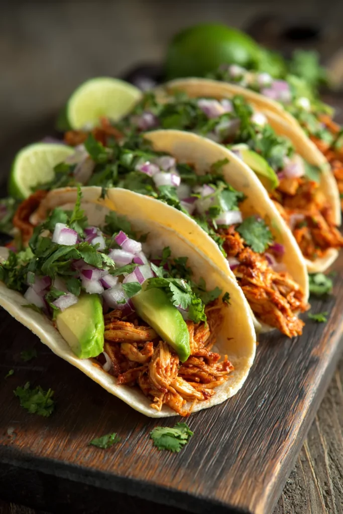 Tacos y Fajitas de Pollo