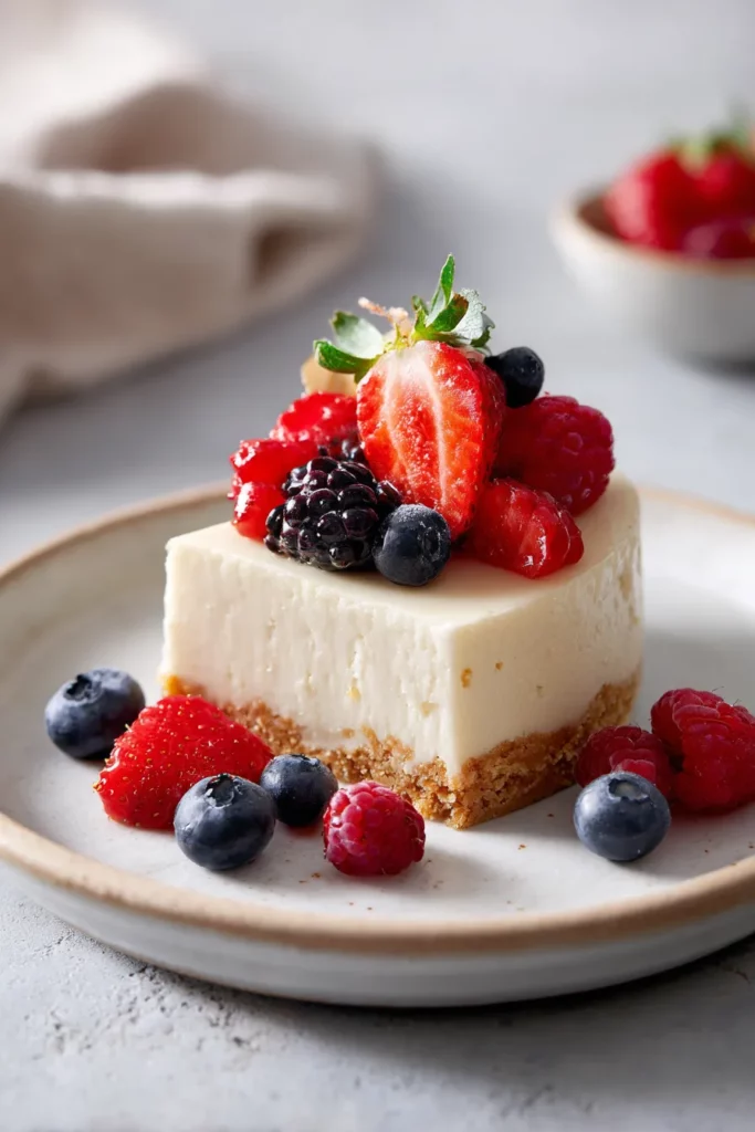 Tarta De Queso Sin Azúcar