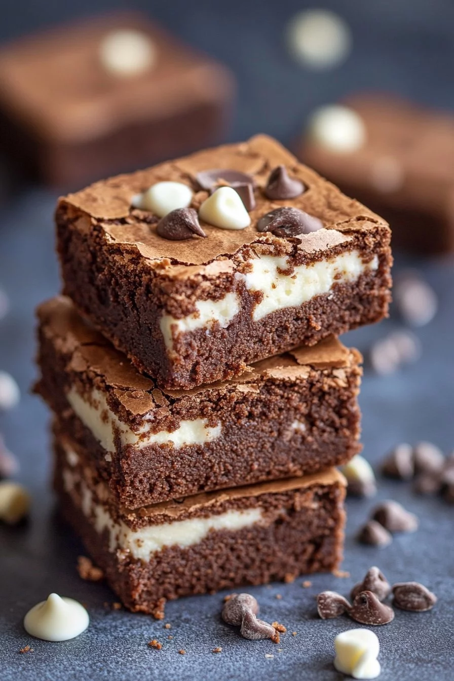 Brownies de Chocolate Blanco