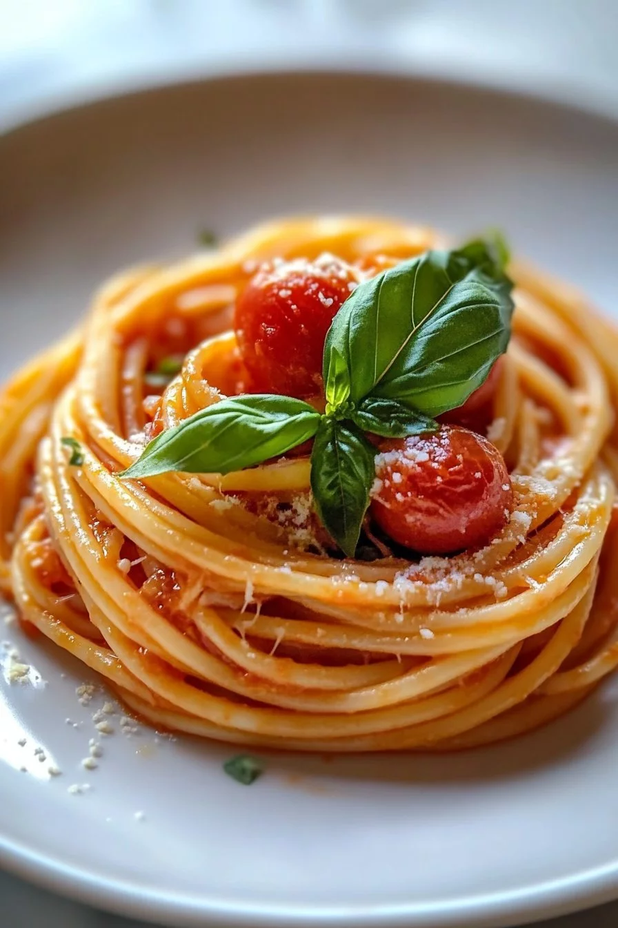 Pasta de Tomate y Ricotta
