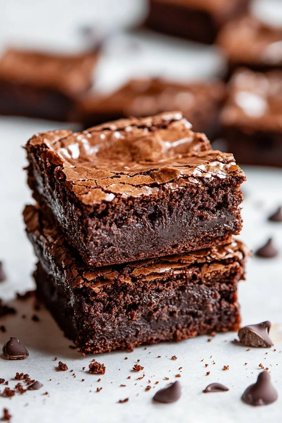 Brownies de Ganache de Chocolate