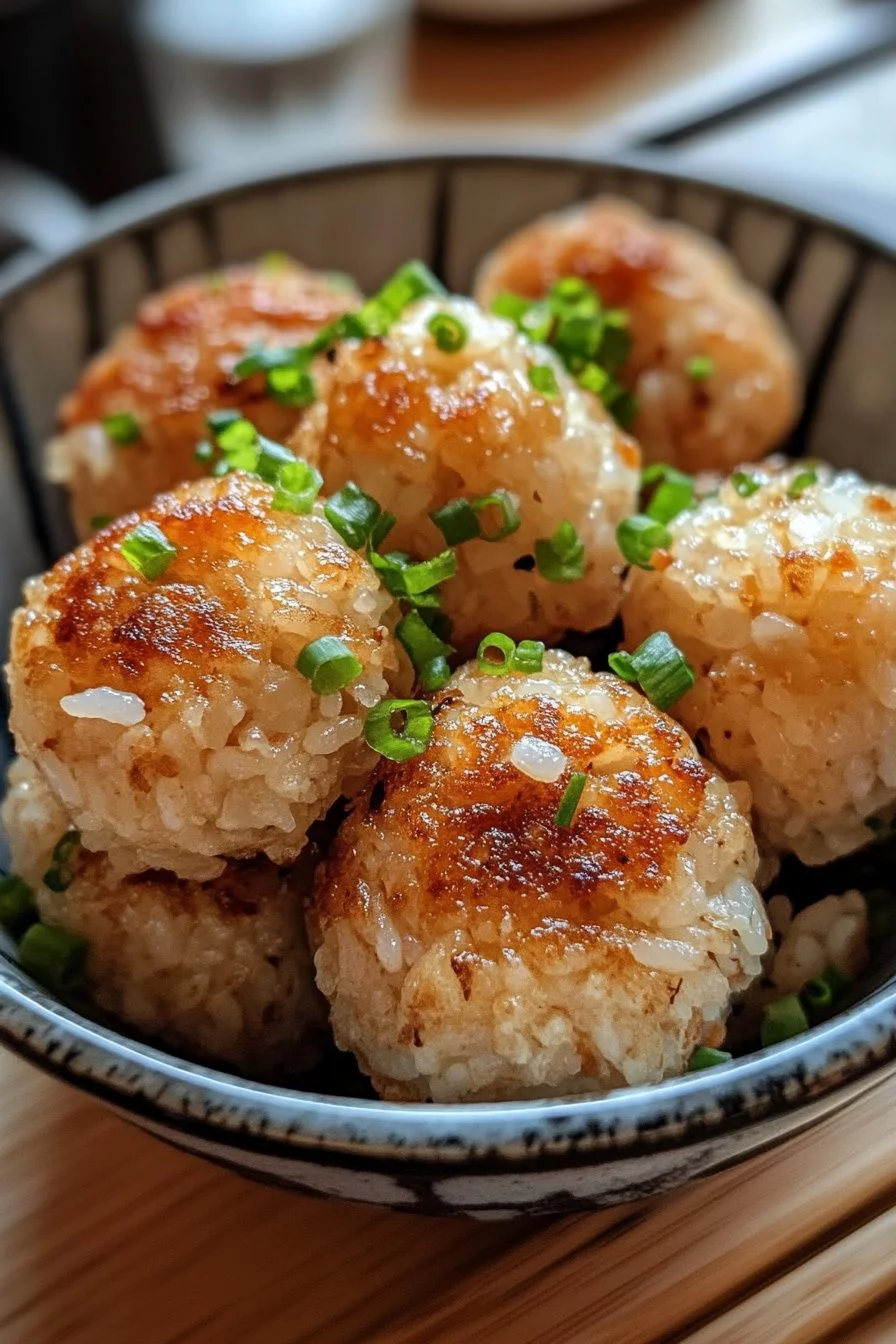 Bolitas de Atún y Arroz