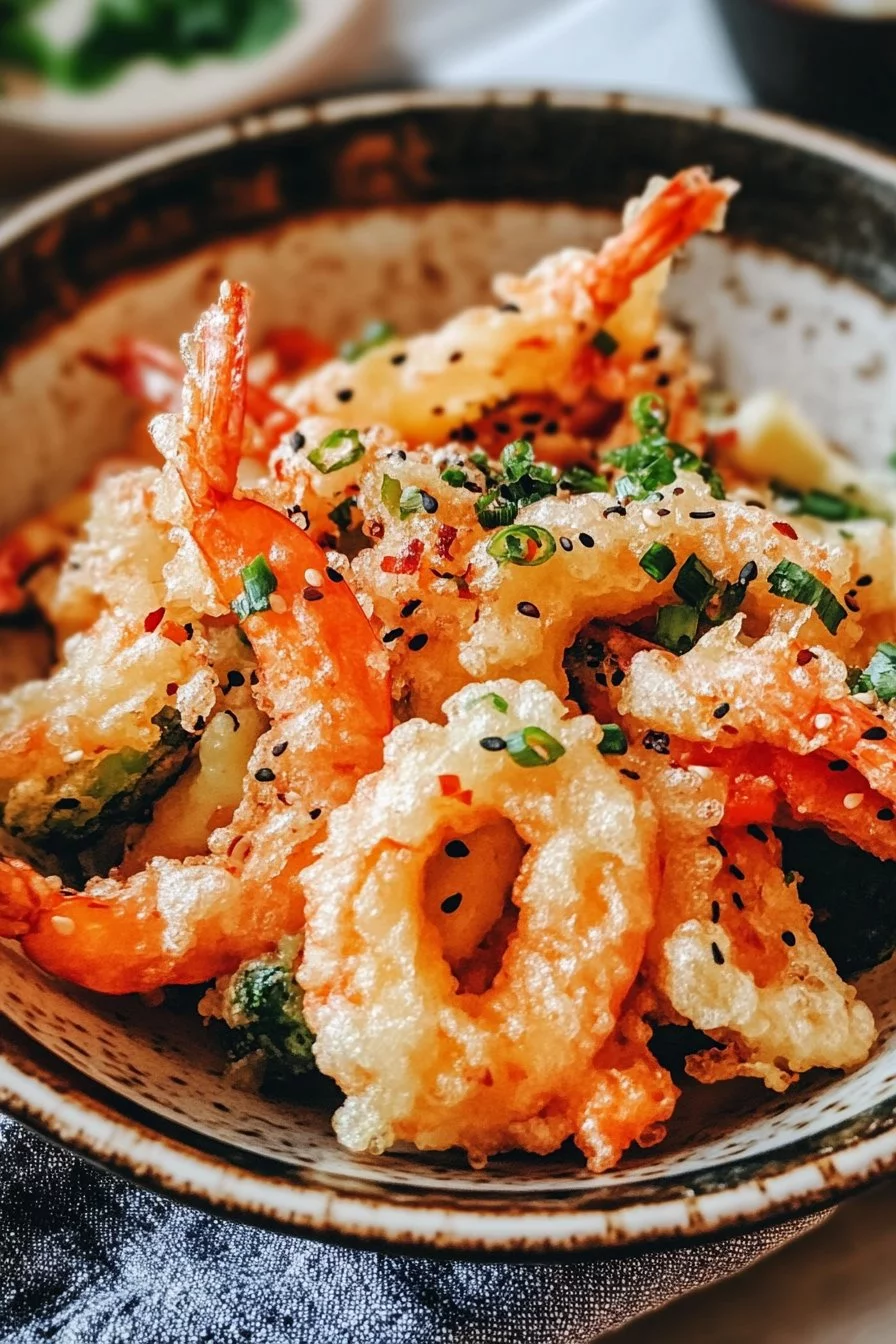 Tempura de verduras