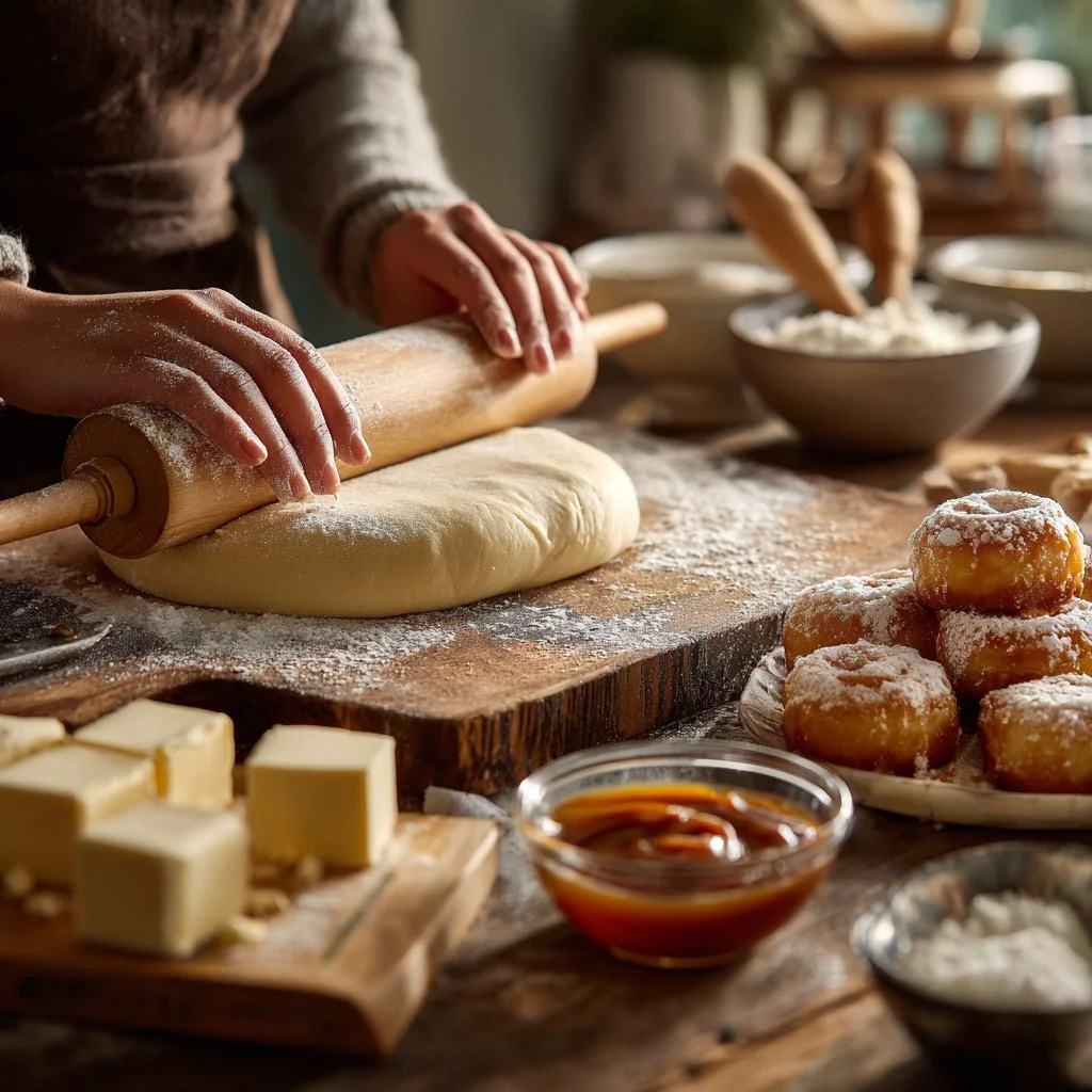Deliciosos Cañoncitos de Dulce de Leche con masa de hojaldrada casera