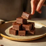 Fudge de chocolate fácil