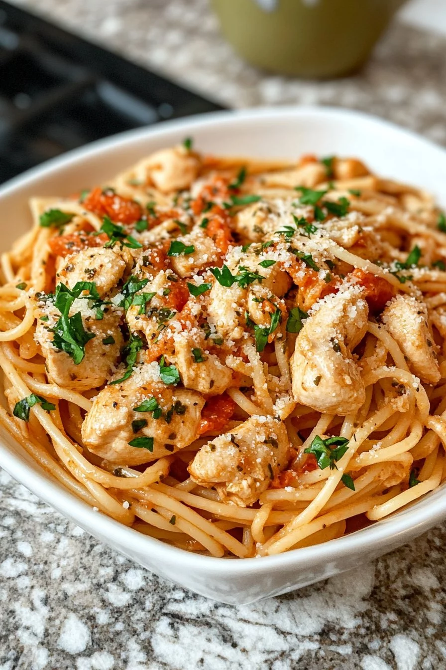 Pasta de Pollo Cásame