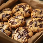 Galletas de Chocolate con Chips y Mantequilla Marrón