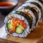 Hamburguesa de Sushi Frita