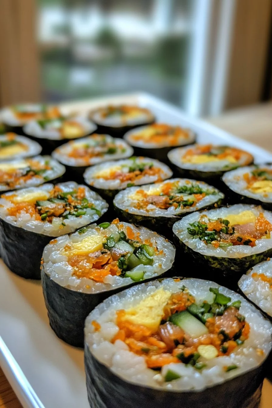 Kimbap de Atún Picante