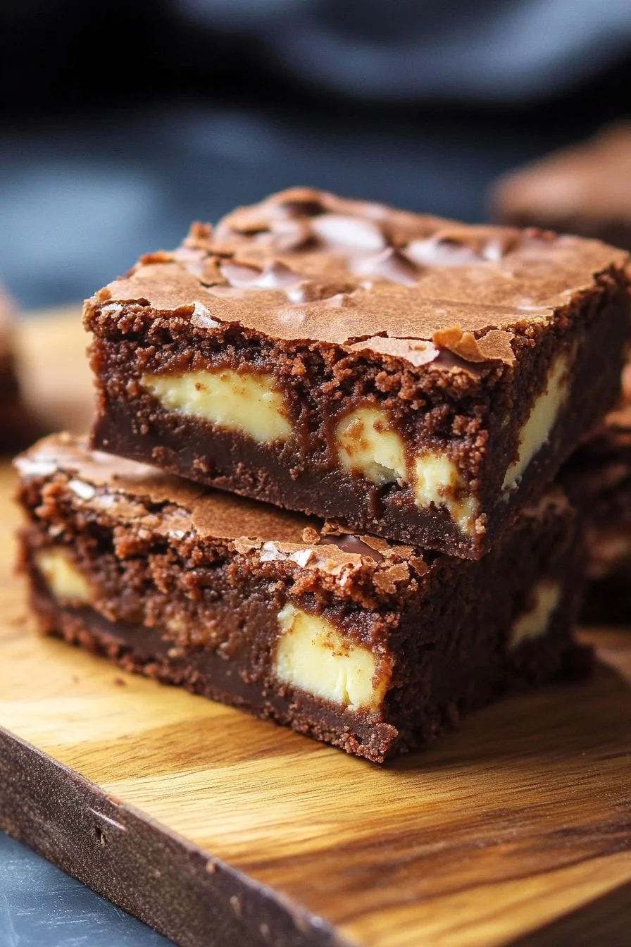 Brownies de Chocolate Blanco