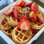 Mini hotcakes con cajeta