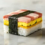 Musubi de Spam con Huevo