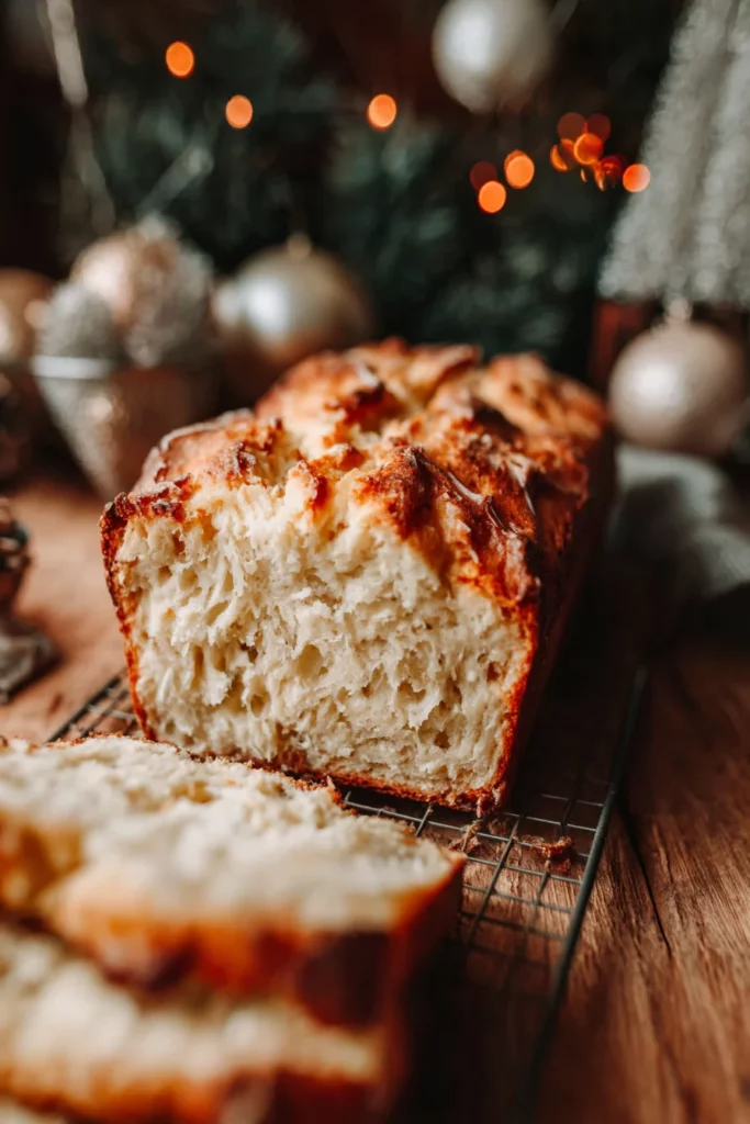 Pan Navideño de Yogur Cero Carbohidratos Con Toque de Vainilla y Almendra