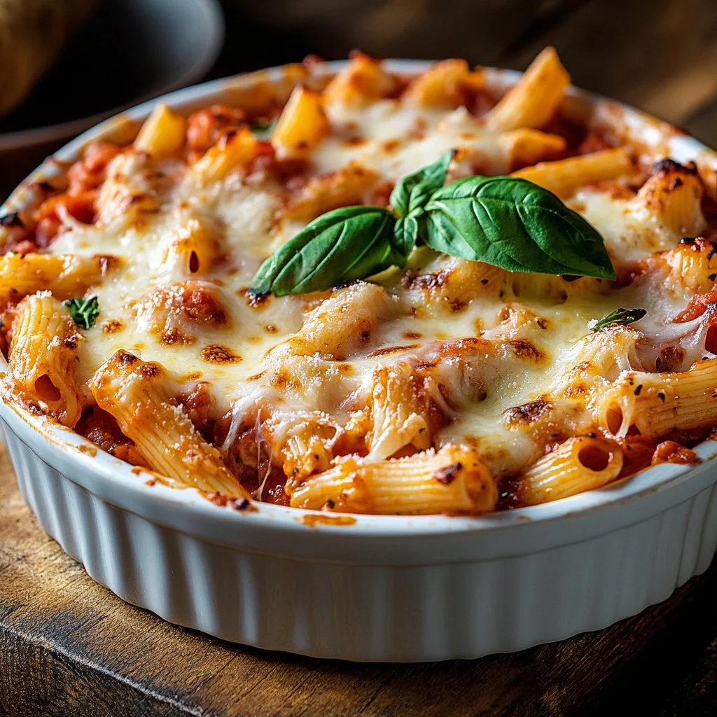 Plato de Pasta Sorrentino con salsas y ingredientes frescos