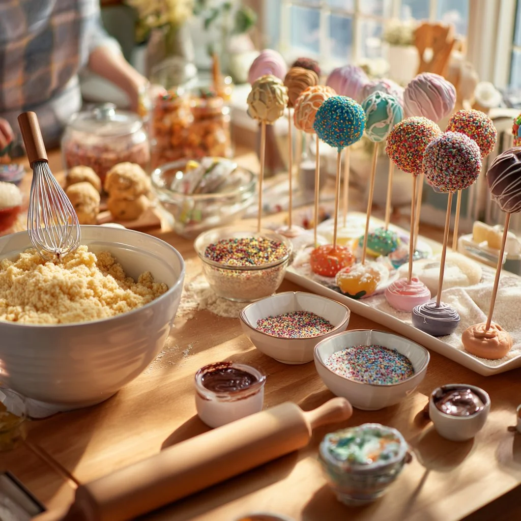 Receta de cake pops caseros decorados y listos para disfrutar