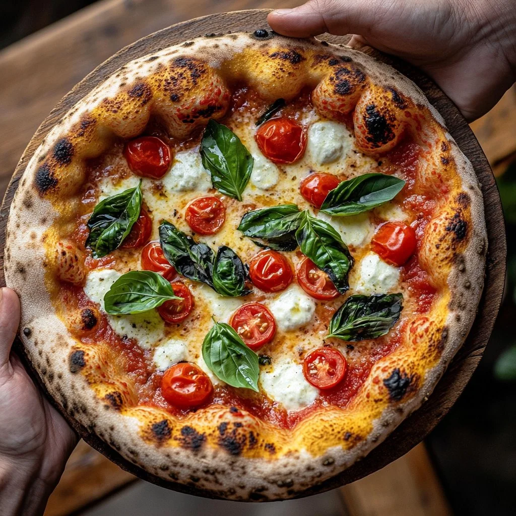 Receta de Pizza Napolitana con ingredientes tradicionales y sabor auténtico