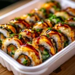 Rollo de Sushi Frito Crujiente
