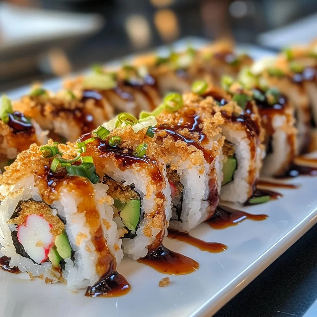 Rollos de Dragón: Sushi Casero Fácil en 30 Minutos