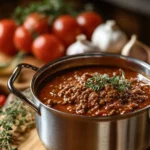 Salsa Boloñesa Tradicional