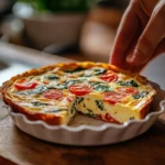 Tortilla de Espinacas y Queso Manchego