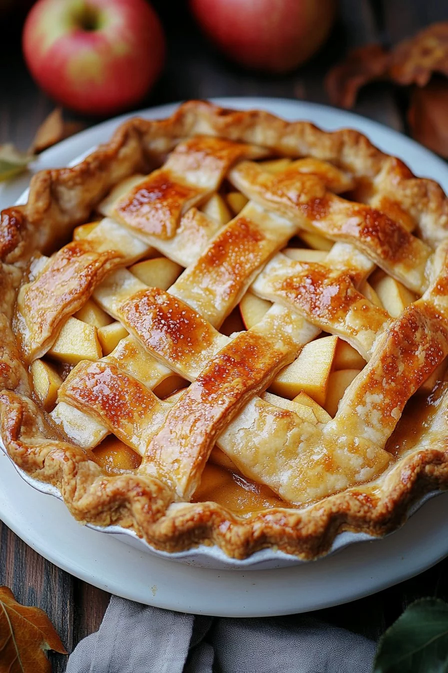 Pastel de manzana