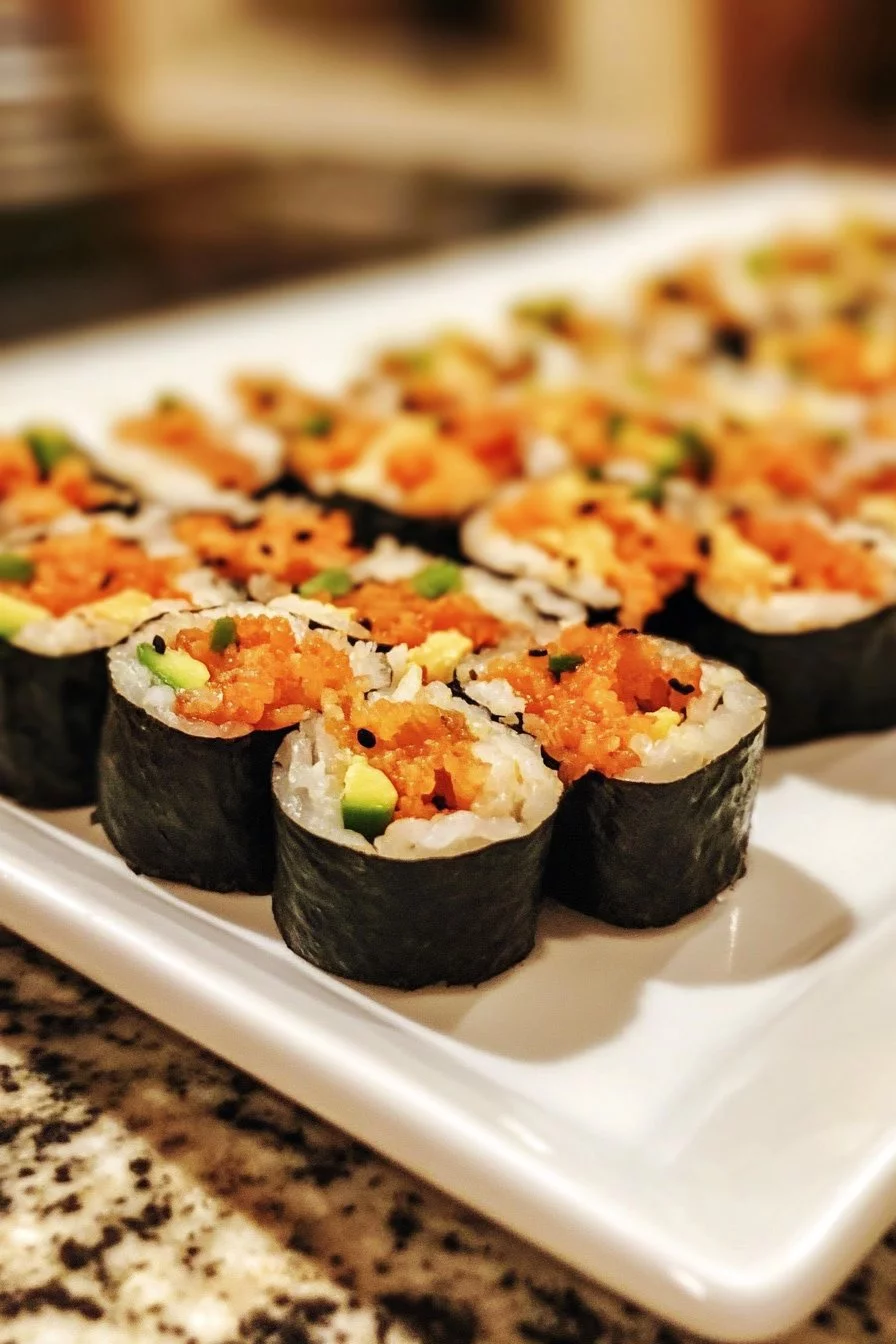 Receta de Rollos de Dragón: Sushi Casero Fácil en 30 Minutos