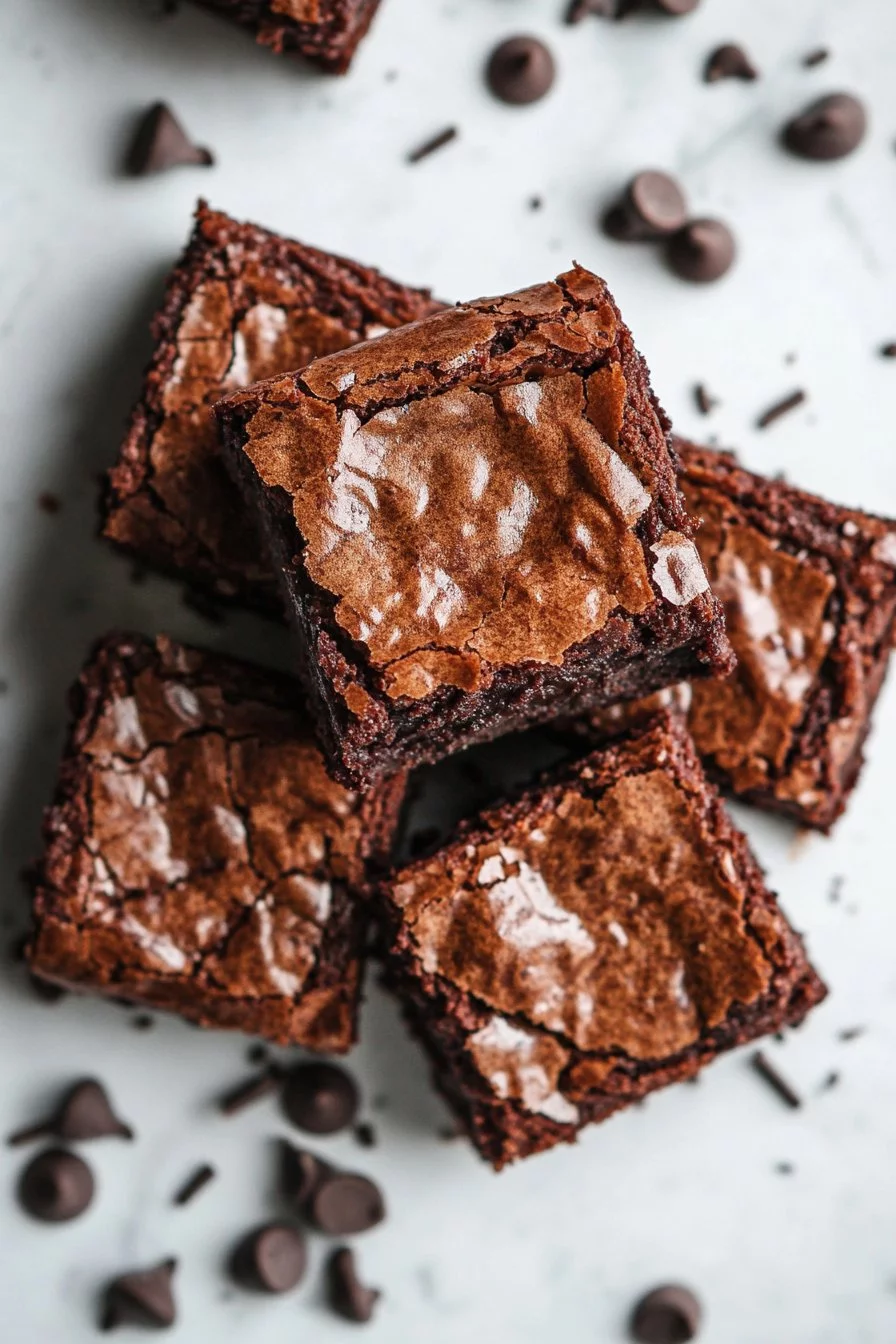 Receta de brownies de chocolate