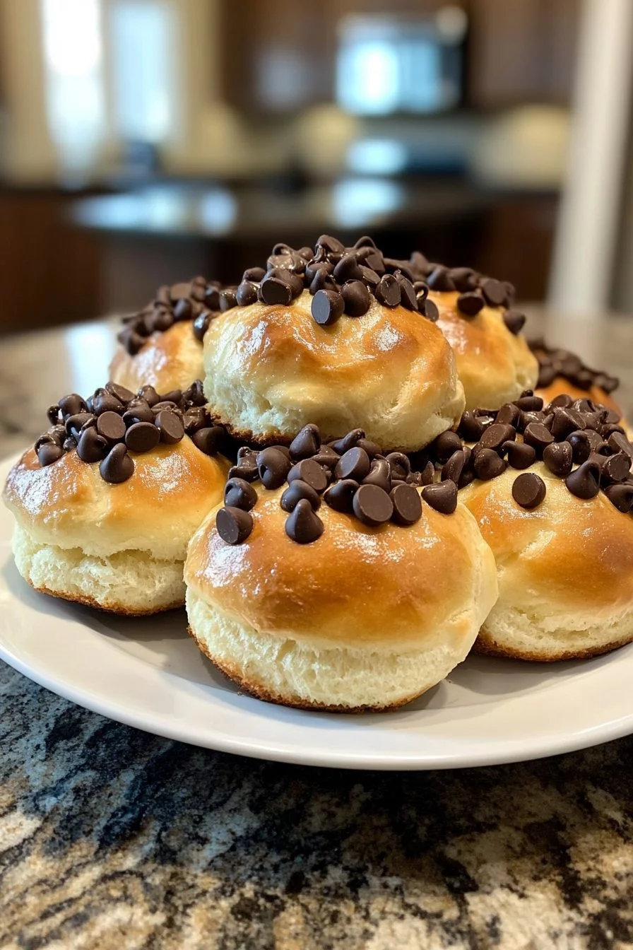 Los Panecillos de Chocolate con Chips Más Esponjosos de Todos los Tiempos