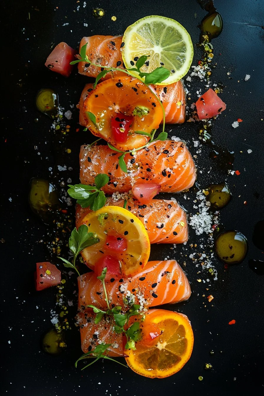 Salmón Crudo